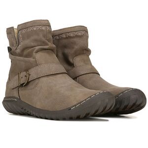 NWT JBU Women's Dottie Water Resistant Bootie Color Taupe​​​​​​